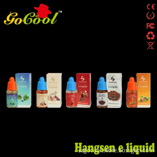 Free E-Liquid Samples E Liquid Bottle 10ml Hangsen E Liquid